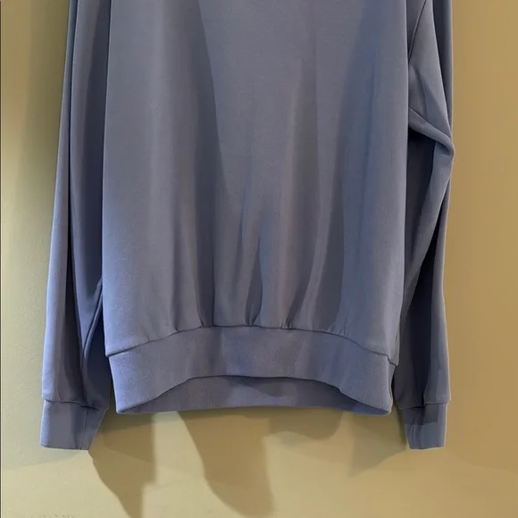 Ralph Lauren Blue Zip Up Sweater with Classic Style - Picture 4 of 9